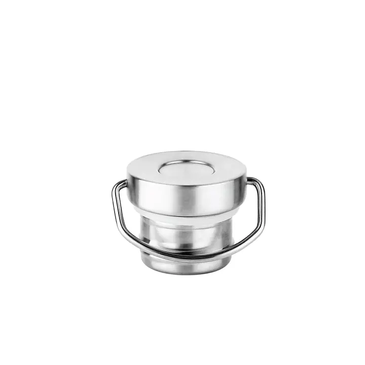 ecotanka Stainless Steel Modern Lid (SSM), made from 100% pure 304 stainless steel with LFGB standard silicone seal, sleek modern design, BPA-free, durable, and compatible with 350ml–1200ml ecotanka bottles.