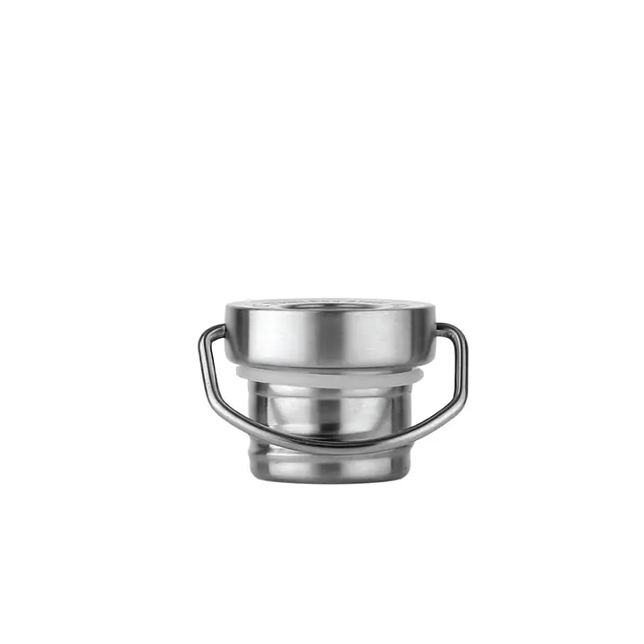 ecotanka Stainless Steel Modern Lid (SSM), made from 100% pure 304 stainless steel with LFGB standard silicone seal, sleek modern design, BPA-free, durable, and compatible with 350ml–1200ml ecotanka bottles.
