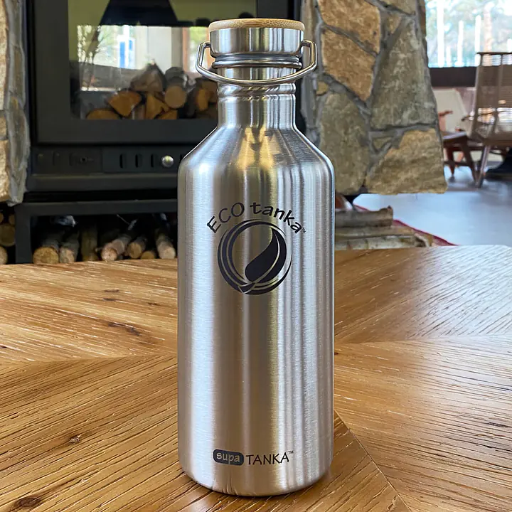 ecotanka 1.2L supaTANKA with Stainless Steel Bamboo Lid - Master